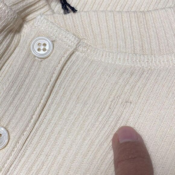 Weekend Stories NWT Mylah Top In Beige Size Large With Defect $168 (11-6) - Picture 8 of 8